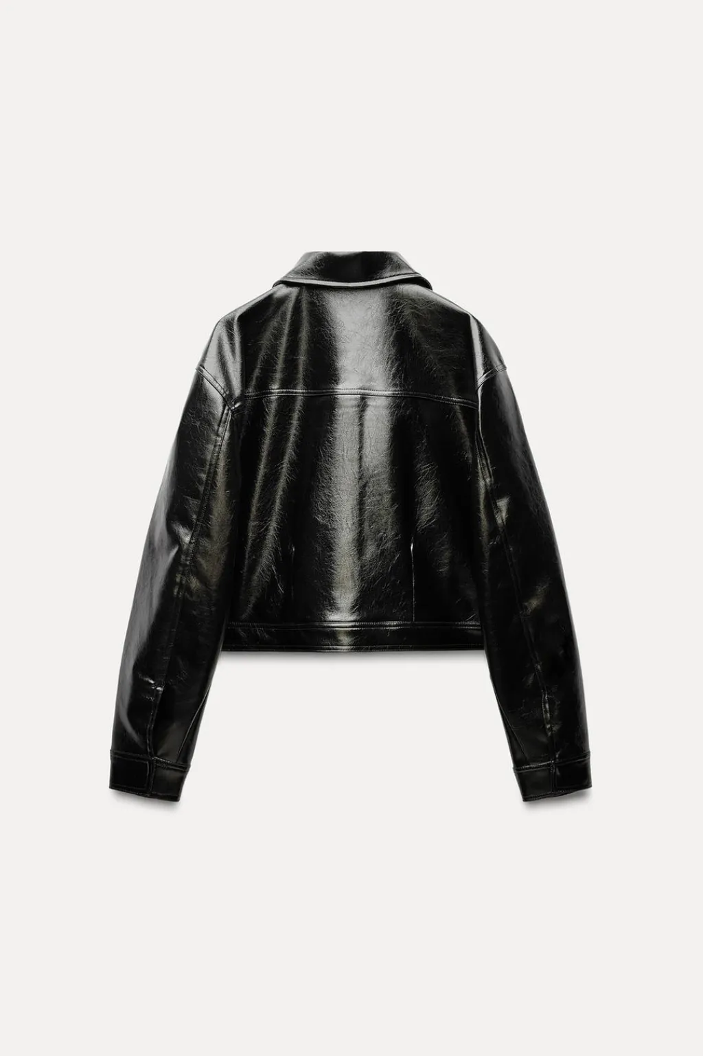 Fashion CHAQUETA EFECTO PIEL Mujer Chaquetas / Cazadoras