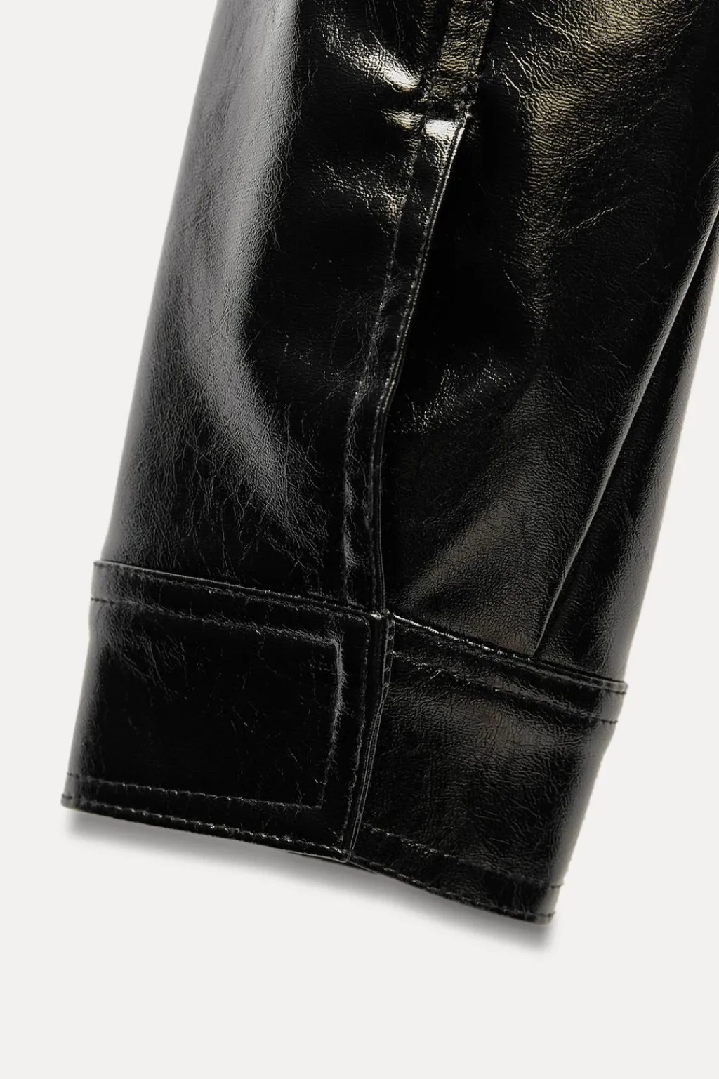 Fashion CHAQUETA EFECTO PIEL Mujer Chaquetas / Cazadoras
