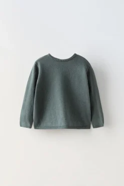 Niños ZARA 0 - 6 Meses·Punto|0 - 6 Meses·Básicos<CHAQUETA JERSEY 2 EN 1 ALGODÓN SEDA