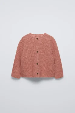 Niños ZARA 0 - 6 Meses·Punto|0 - 6 Meses·Básicos<CHAQUETA JERSEY 2 EN 1 PUNTO MOSS