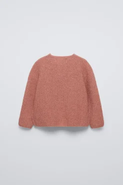 Niños ZARA 0 - 6 Meses·Punto|0 - 6 Meses·Básicos<CHAQUETA JERSEY 2 EN 1 PUNTO MOSS