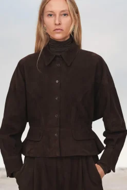 New CHAQUETA PIEL ANTE LIMITED EDITION Mujer Chaquetas / Cazadoras