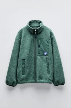 Niños ZARA 6 - 14 Años·Abrigos|6 - 14 Años·Sudaderas<CHAQUETA POLAR CONTRASTE