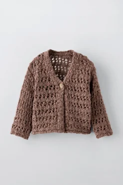 Niños ZARA 1½ - 6 Años·Punto<CHAQUETA PUNTO