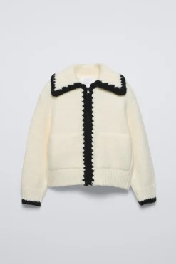 Niños ZARA 6 - 14 Años·Punto<CHAQUETA PUNTO