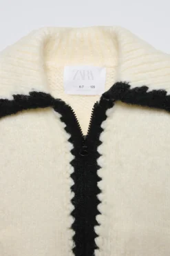 Niños ZARA 6 - 14 Años·Punto<CHAQUETA PUNTO