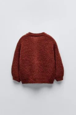 Niños ZARA 1½ - 6 Años·Punto|6 - 18 Meses·Punto<CHAQUETA PUNTO BOLSILLOS