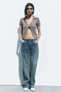 Clearance CHAQUETA PUNTO BOTÓN Mujer Cárdigan / Jerséis|Punto