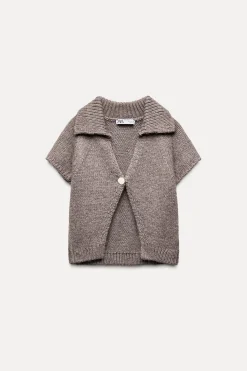 Clearance CHAQUETA PUNTO BOTÓN Mujer Cárdigan / Jerséis|Punto
