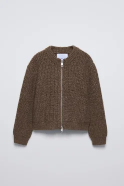 Niños ZARA 6 - 14 Años·Punto|6 - 14 Años·Total Look<CHAQUETA PUNTO CREMALLERA
