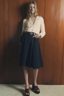 Clearance CHAQUETA PUNTO ESTRUCTURA Mujer Cárdigan / Jerséis|Punto