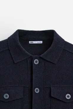 Outlet CHAQUETA PUNTO LANA Hombre Jerséis / Chaquetas