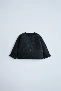 Niños ZARA 0 - 6 Meses·Punto|0 - 6 Meses·Básicos<CHAQUETA PUNTO LINKS