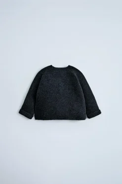 Niños ZARA 0 - 6 Meses·Punto|0 - 6 Meses·Básicos<CHAQUETA PUNTO LINKS