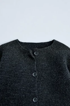 Niños ZARA 0 - 6 Meses·Punto|0 - 6 Meses·Básicos<CHAQUETA PUNTO LINKS