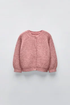 Niños ZARA 6 - 18 Meses·Punto<CHAQUETA PUNTO PERLADO