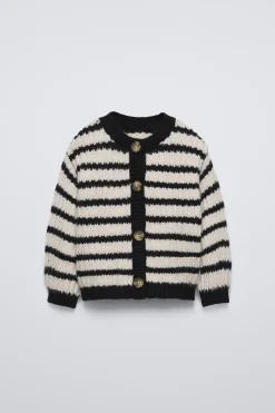 Niños ZARA 1½ - 6 Años·Punto|6 - 18 Meses·Punto<CHAQUETA PUNTO RAYAS