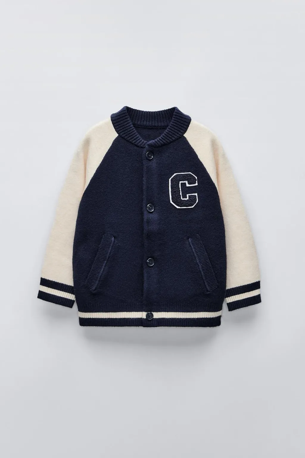 Niños ZARA 1½ - 6 Años·Punto|6 - 18 Meses·Punto<CHAQUETA PUNTO VARISITY