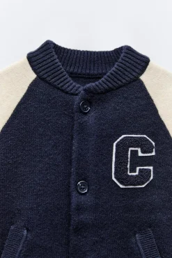 Niños ZARA 1½ - 6 Años·Punto|6 - 18 Meses·Punto<CHAQUETA PUNTO VARISITY