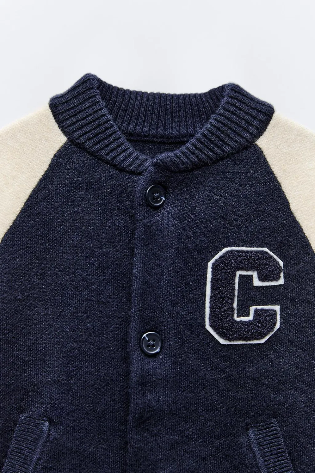Niños ZARA 1½ - 6 Años·Punto|6 - 18 Meses·Punto<CHAQUETA PUNTO VARISITY