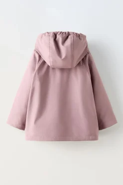 Niños ZARA 1½ - 6 Años·Total Look|6 - 18 Meses·Abrigos / Buzos<CHUBASQUERO FORRADO WATER REPELLENT