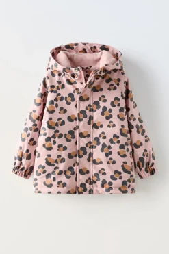 Niños ZARA 1½ - 6 Años·Total Look|1½ - 6 Años·Abrigos<CHUBASQUERO LUNAS FORRADO WATER REPELLENT