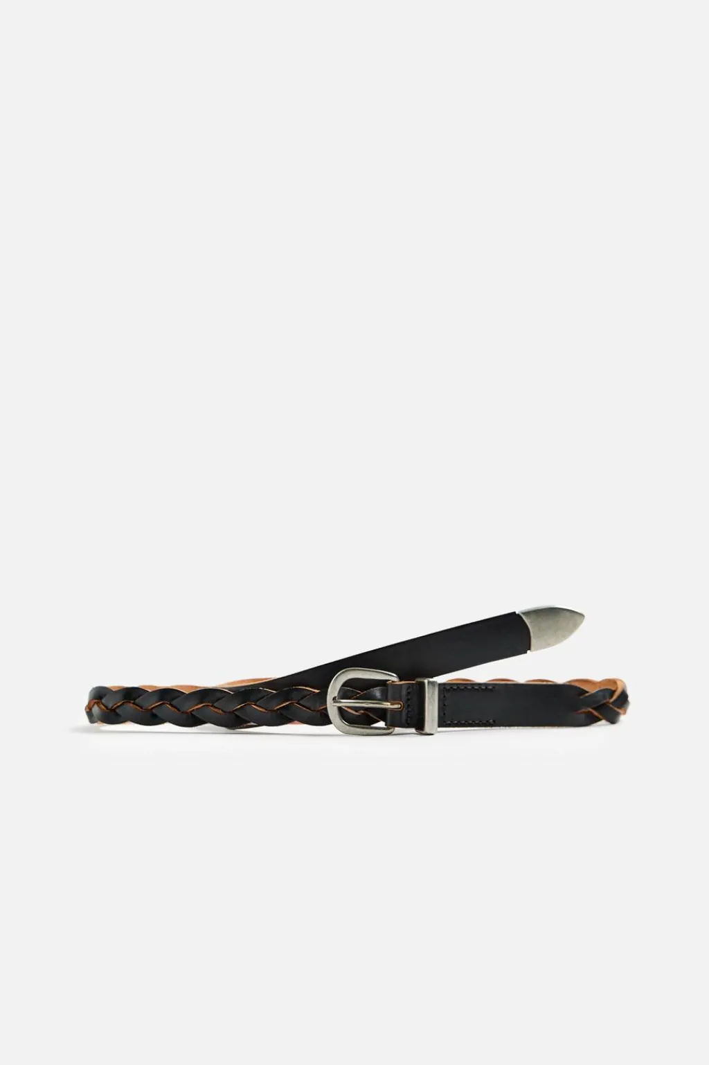 Clearance CINTURÓN PIEL TRENZADA Hombre Piel|Accesorios