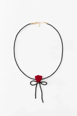 Best COLLAR ABALORIOS FLOR Mujer Accesorios / Bisuteria