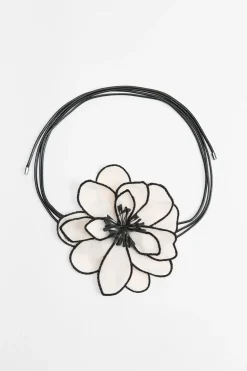 Discount COLLAR CORDÓN FLOR Mujer Accesorios / Bisuteria