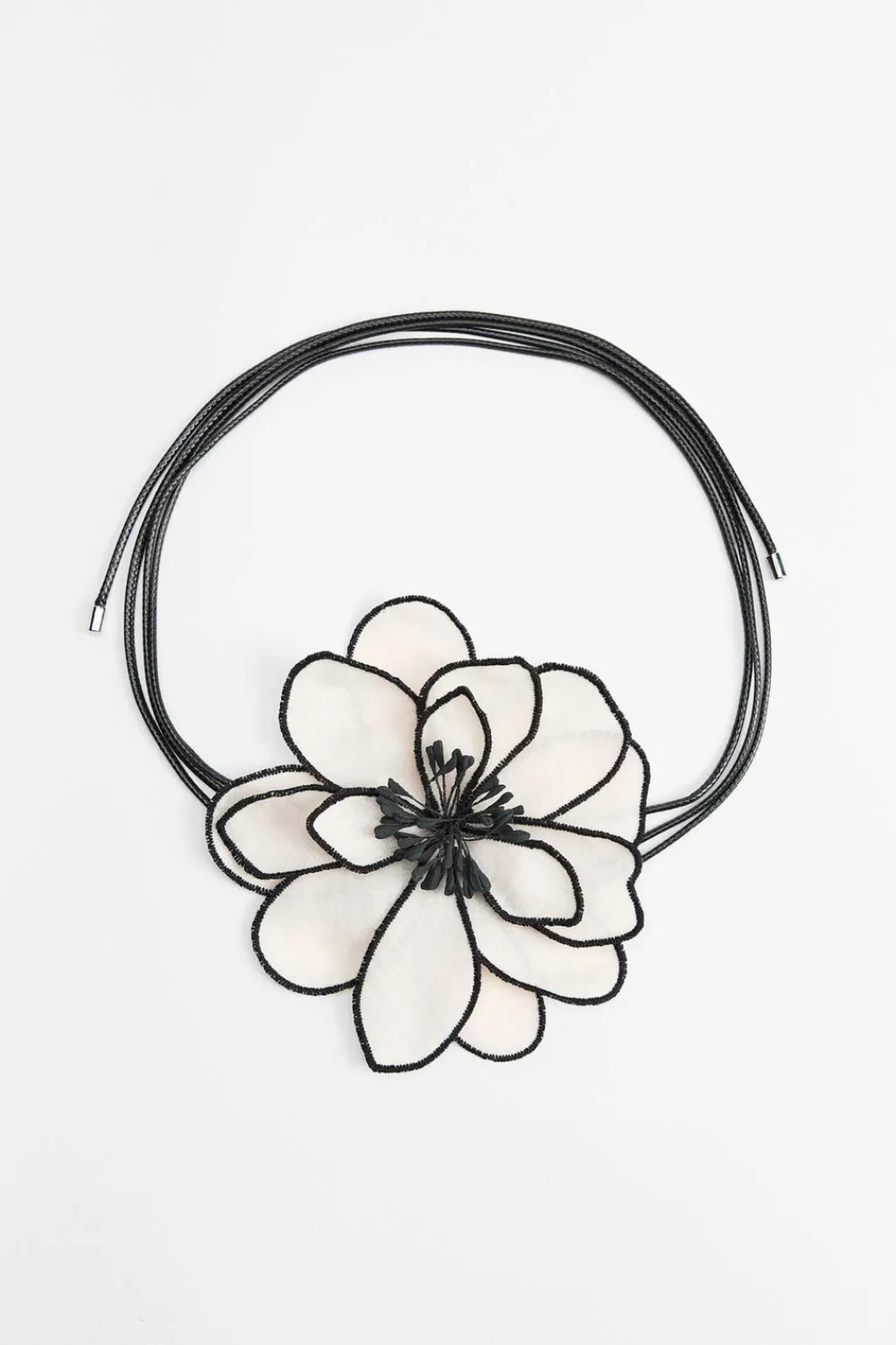 Discount COLLAR CORDÓN FLOR Mujer Accesorios / Bisuteria