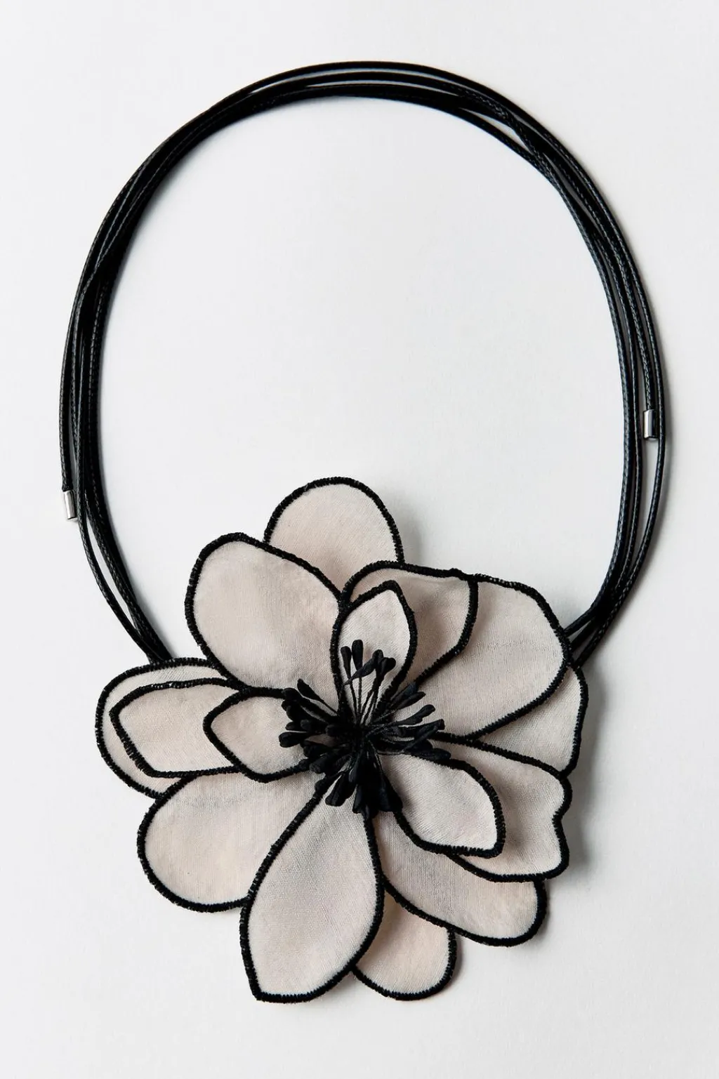 Discount COLLAR CORDÓN FLOR Mujer Accesorios / Bisuteria