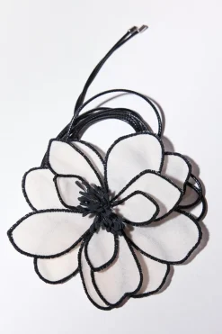 Discount COLLAR CORDÓN FLOR Mujer Accesorios / Bisuteria
