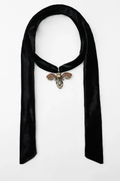 Clearance COLLAR LARGO TERCIOPELO ABEJA JOYAS Mujer Accesorios / Bisuteria