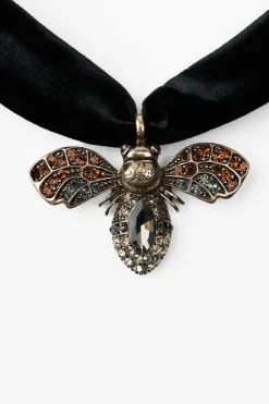 Clearance COLLAR LARGO TERCIOPELO ABEJA JOYAS Mujer Accesorios / Bisuteria