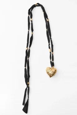 Discount COLLAR TEJIDO CORAZÓN Mujer Accesorios / Bisuteria