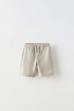 Niños ZARA 6 - 14 Años·Camisetas|6 - 14 Años·Pantalones<CONJUNTO CAMISETA Y BERMUDA INTERLOCK