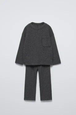 Niños ZARA 1½ - 6 Años·Camisetas|1½ - 6 Años·Pantalones<CONJUNTO CANALÉ CAMISETA Y PANTALÓN SOFT TOUCH