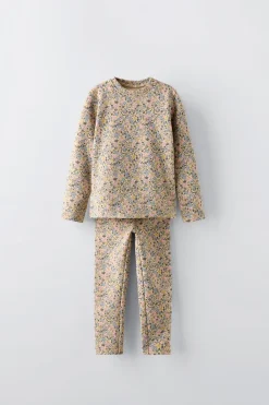 Niños ZARA 1½ - 6 Años·Camisetas|1½ - 6 Años·Pantalones<CONJUNTO ESTAMPADO CAMISETA Y LEGGING