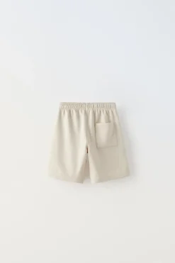Niños ZARA 6 - 14 Años·Camisetas|6 - 14 Años·Pantalones<CONJUNTO INTERLOCK POLO Y BERMUDA