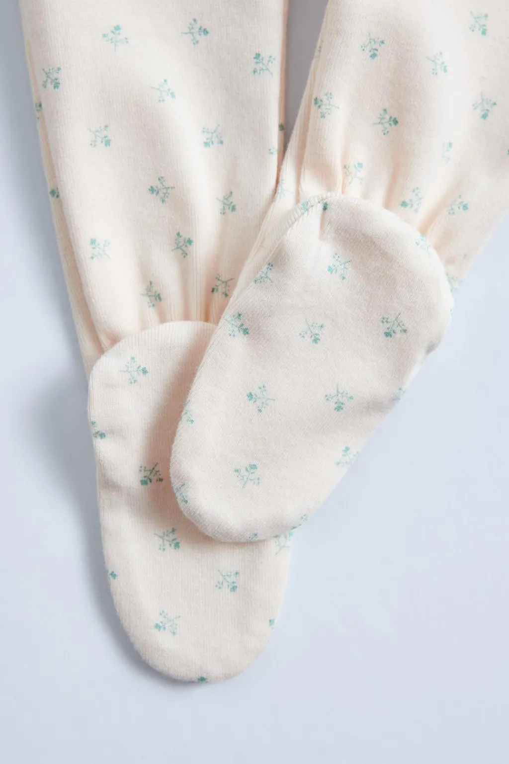 Niños ZARA 0 - 6 Meses·Camisetas|0 - 6 Meses·Leggings / Polainas<CONJUNTO RAMITAS