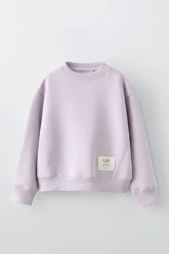 Niños ZARA 6 - 14 Años·Sudaderas|6 - 14 Años·Pantalones<CONJUNTO SUDADERA Y JOGGERS ETIQUETA