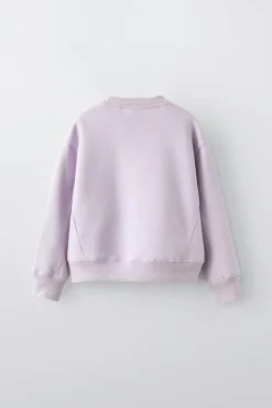 Niños ZARA 6 - 14 Años·Sudaderas|6 - 14 Años·Pantalones<CONJUNTO SUDADERA Y JOGGERS ETIQUETA