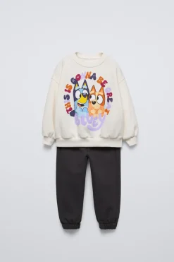Niños ZARA 1½ - 6 Años·Sudaderas|1½ - 6 Años·Pantalones<CONJUNTO SUDADERA Y JOGGER BLUEY © LUDO STUDIO