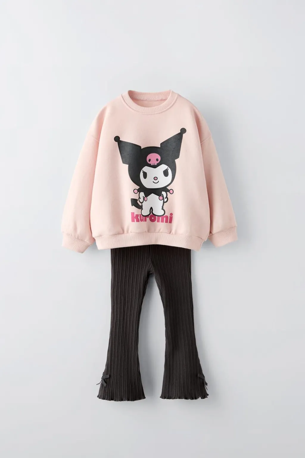 Niños ZARA 1½ - 6 Años·Sudaderas|1½ - 6 Años·Pantalones<CONJUNTO SUDADERA Y LEGGING KUROMI © SANRIO