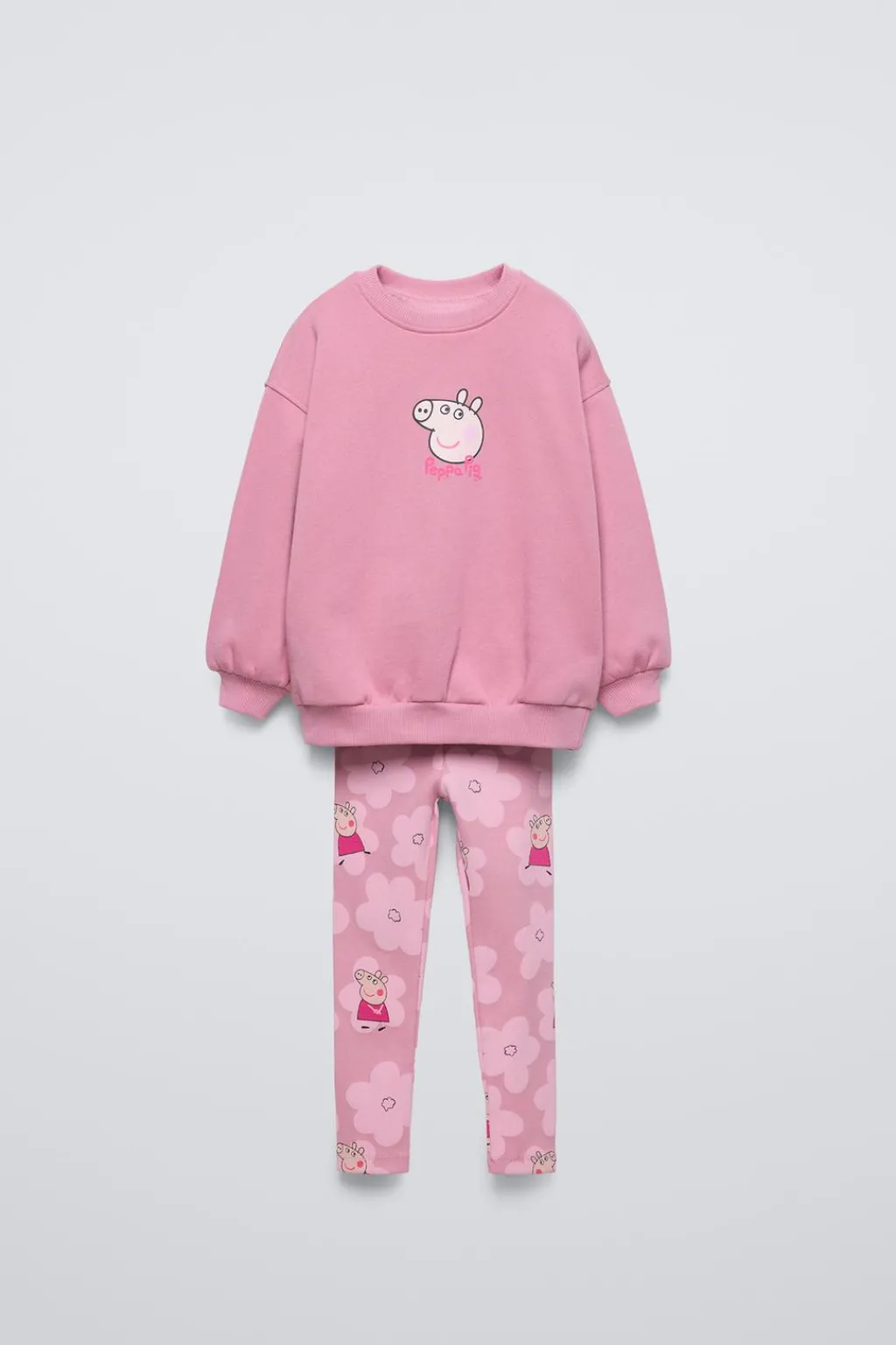 Niños ZARA 1½ - 6 Años·Sudaderas|1½ - 6 Años·Pantalones<CONJUNTO SUDADERA Y LEGGING PEPPA PIG ™