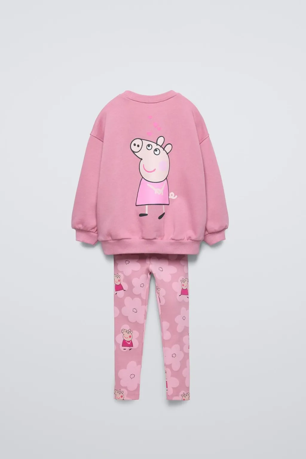 Niños ZARA 1½ - 6 Años·Sudaderas|1½ - 6 Años·Pantalones<CONJUNTO SUDADERA Y LEGGING PEPPA PIG ™