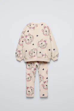 Niños ZARA 1½ - 6 Años·Sudaderas|1½ - 6 Años·Pantalones<CONJUNTO SUDADERA Y LEGGING MARIE © DISNEY