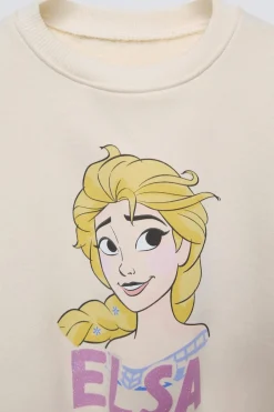 Niños ZARA 1½ - 6 Años·Sudaderas|1½ - 6 Años·Pantalones<CONJUNTO SUDADERA Y LEGGING ELSA FROZEN © DISNEY