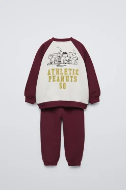 Niños ZARA 1½ - 6 Años·Sudaderas|1½ - 6 Años·Pantalones<CONJUNTO SUDADERA Y PANTALÓN SNOOPY PEANUTS™