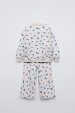 Niños ZARA 1½ - 6 Años·Sudaderas|1½ - 6 Años·Pantalones<CONUNTO SUDADERA Y PANTALÓN ESTAMPADO